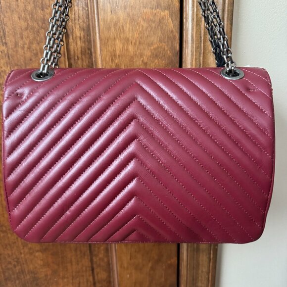 NWT Chiara Ferretti Ruby Leather Shoulder/Crossbody Bag - Picture 7 of 14